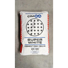 Цемент білий Сімса, 25кг Цемент білий Сімса, 25кг